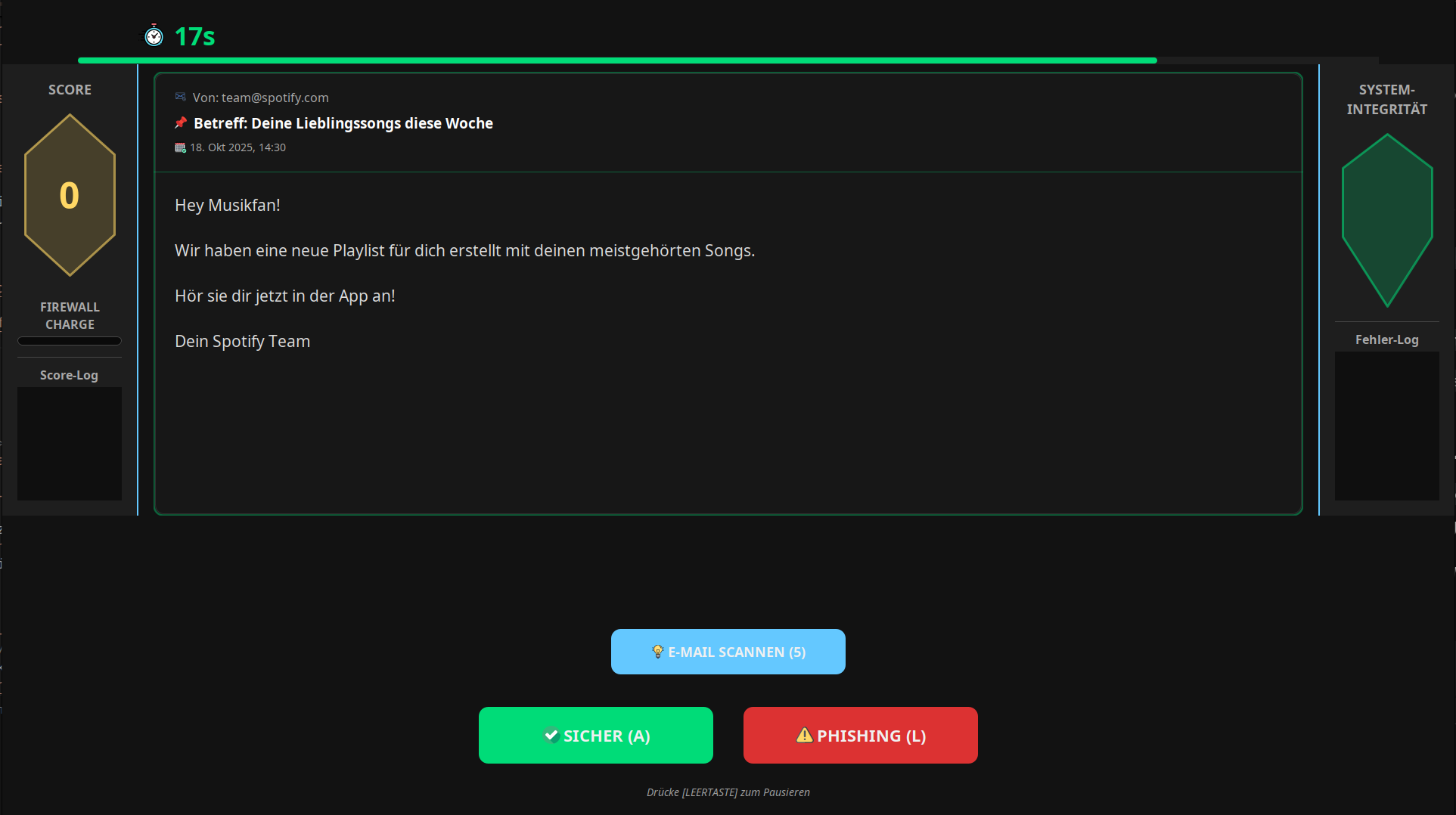 Final UI